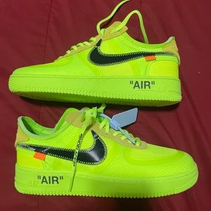 Nike Air Force 1 Off White Volt